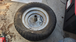 honda harmony riding mower wheel with tire #2