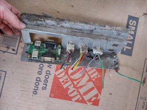 sega pod racer deluxe arcade cabinet pcb part #125