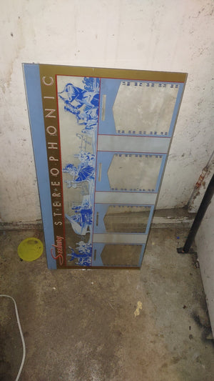 stereophonic arcade jukebox glass marquee part #1