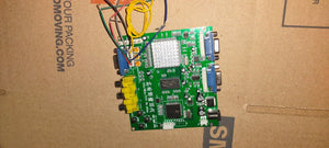 vga/ega/cga converter pcb arcade working #1