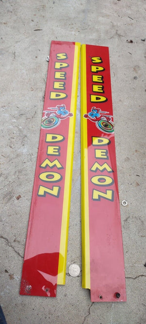 speed demon arcade redemption playfield plastics #201