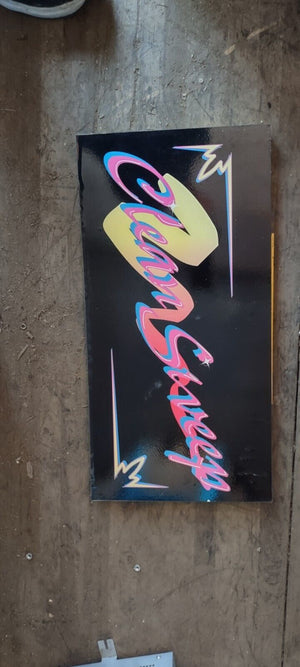 clean sweep arcade redemption plexi marquee #93