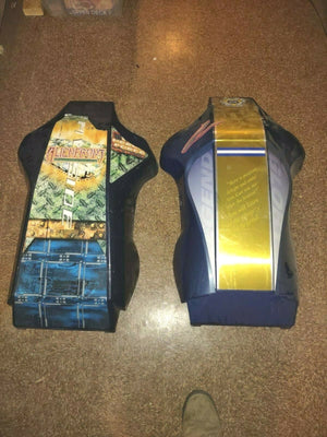 sega naomi initial d arcade seat backs no cracks #538