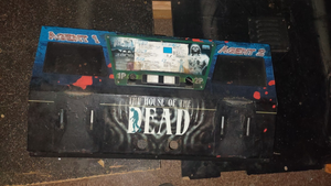 sega house of the dead arcade control panel #101