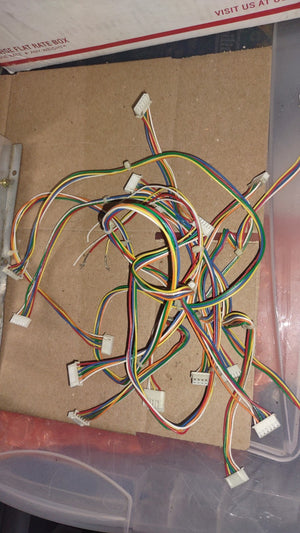 sega naomi mission confidential arcade gun monitor sensor wire lot #296