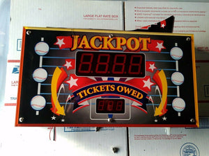 ice triple play arcade redemption scoreboard pcb working #219