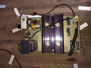 seeburg stereo 160 arcade jukebox amp pcb #2000