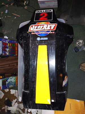 sega over rev arcade seat back part #5290
