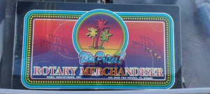 lax arcade redemption glass marquee #465