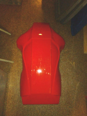 sega super gt arcade red seat back part #503