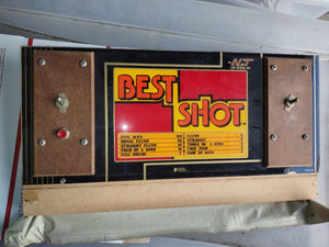 best shot video poker arcade redemption marquee for parts #103