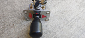namco rave racer arcade twin deluxe cabinet shifter mech #109