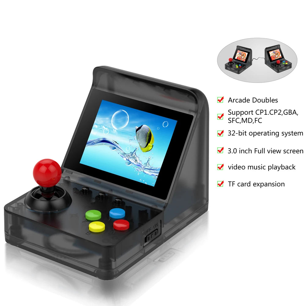 ARCADE MINI Best Popular 32 Bit Mini Arcade Retro Console Handheld Portable Classic player 500 Games For Kids