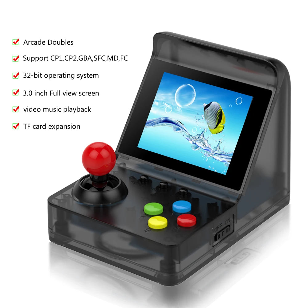 ARCADE MINI Best Popular 32 Bit Mini Arcade Retro Console Handheld Portable Classic player 500 Games For Kids