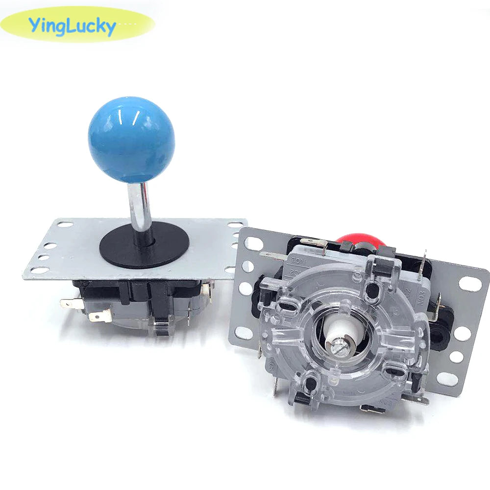 New Arrival Arcade joystick DIY Joystick Red Ball 4/8 Way Joystick Fighting Stick Parts for Game Arcade Hot Promot