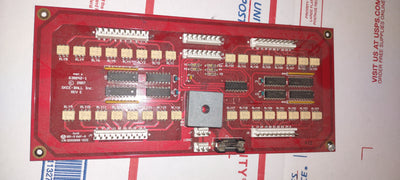 skeeball spin-n-win arcade redemption light driver pcb working #6