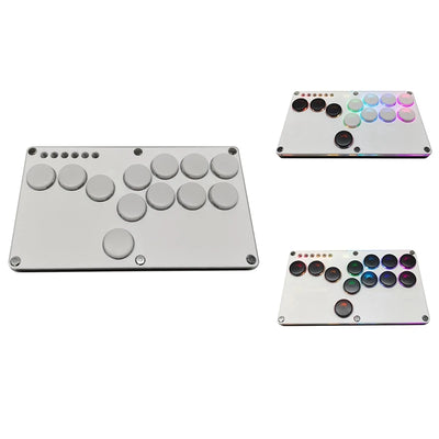 Flatbox Hitbox Arcade Fighting Game Encoder Controller Xinput/Dinput Mini Hitbox Console For NS/PS3/PS4-Y47A