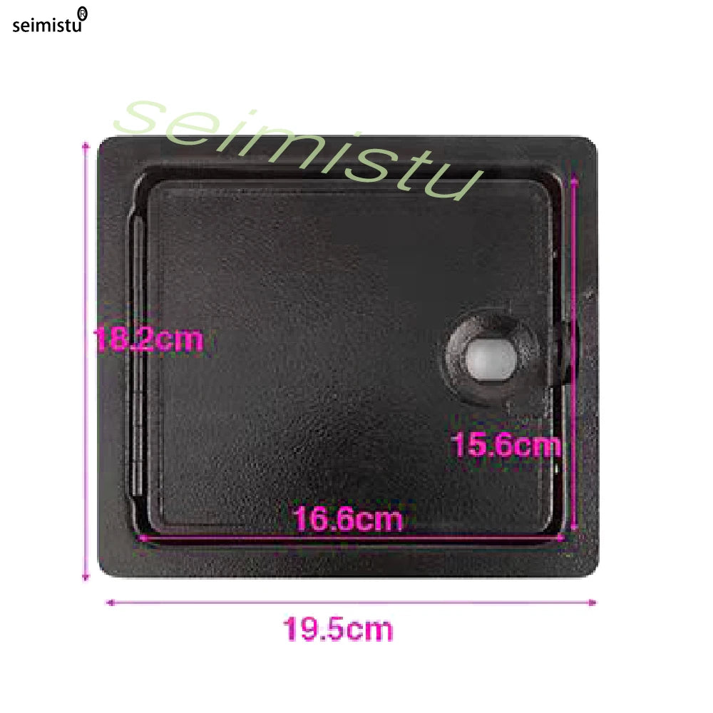 Arcade Coin Door Swing Machine Coin Acceptor Entertainment Operated Arcade Iron Black Cash Box Gate DIY Parts