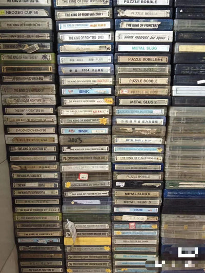 MVS Arcade S.NK Game Cassette Tapes, Not Original