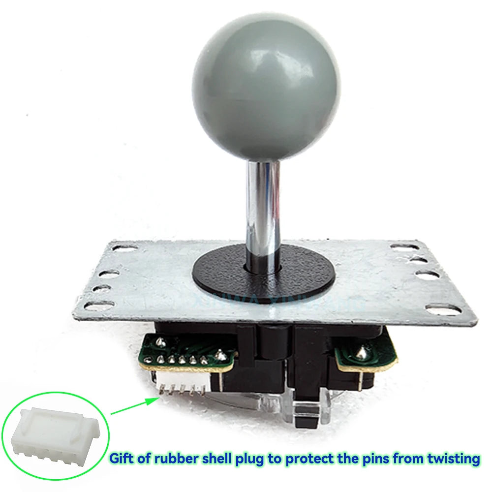 Copy Sanwa Arcade Joystick Round Ball Top 5 Pins Connector For USB Board PC PS3 Game Console DIY Direction Controller