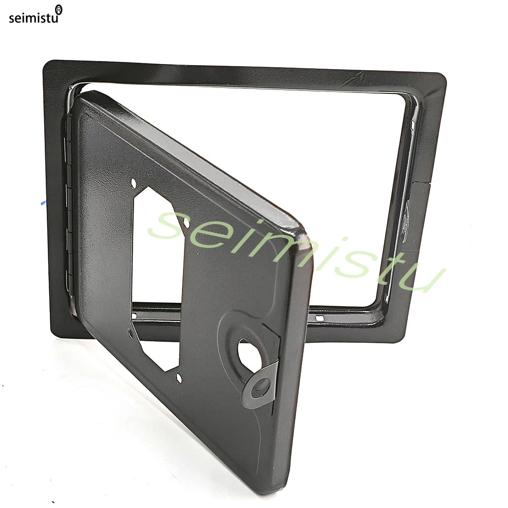 Arcade Coin Door Swing Machine Coin Acceptor Entertainment Operated Arcade Iron Black Cash Box Gate DIY Parts