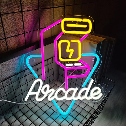 neon arcade sign #1