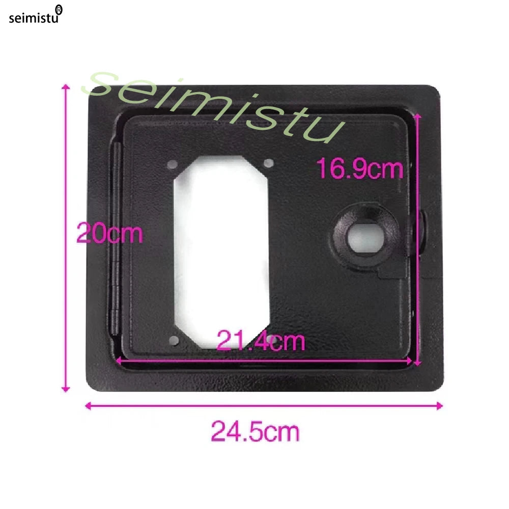 Arcade Coin Door Swing Machine Coin Acceptor Entertainment Operated Arcade Iron Black Cash Box Gate DIY Parts