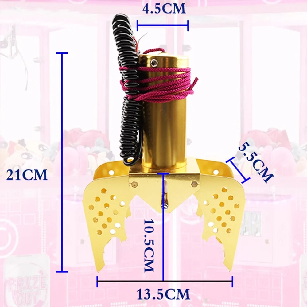 arcade crane claw different sizes and types