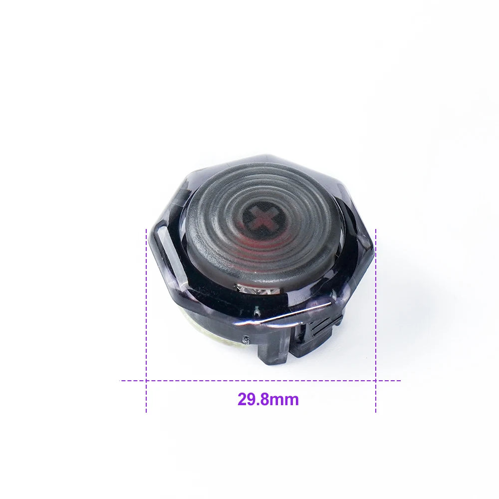 Arcade Fighting Keyboard Crystal Buckle Buttons Ultra-slim Design Professional Response Kailh Choc V2 Low Profile Switch For Hit