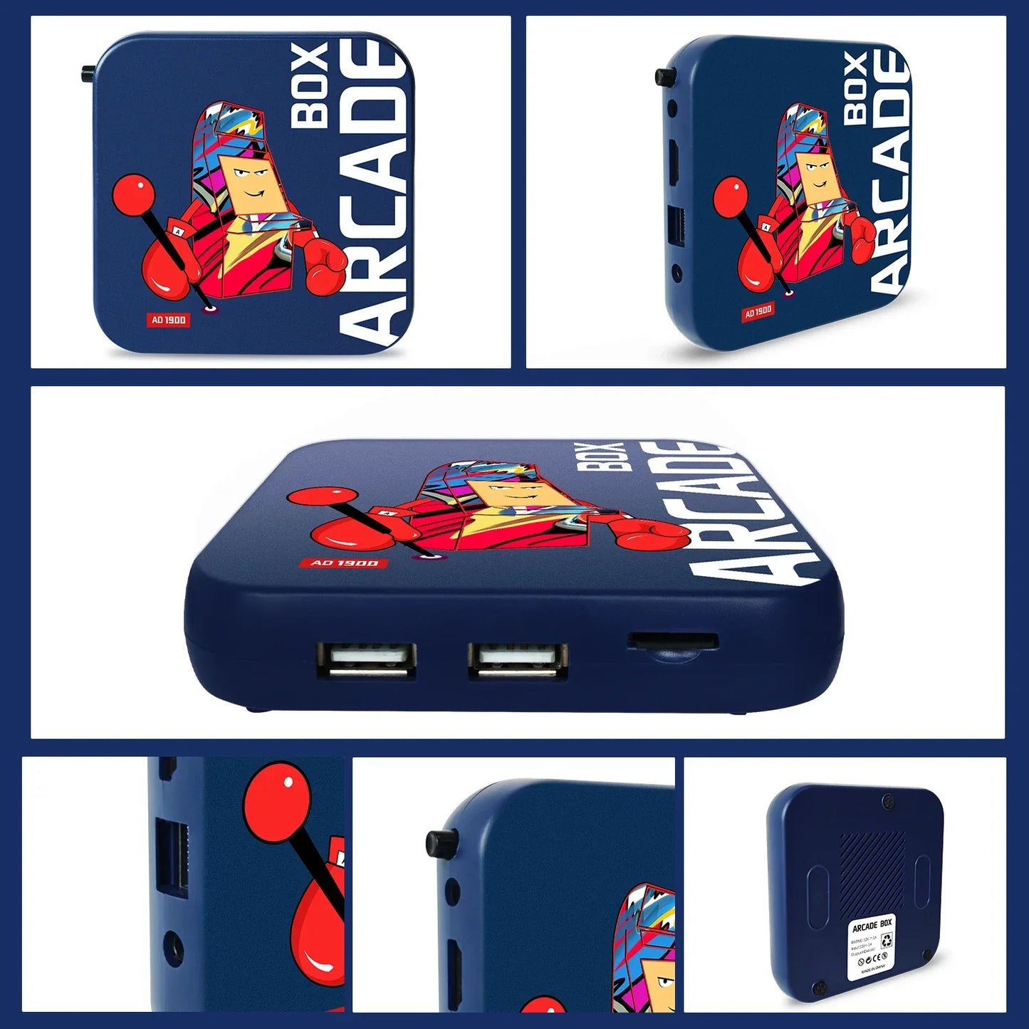 Arcade Box Game Console for PS1/DC/Naomi 64GB Classic Retro Games Super Console 4K HD video game console Projector Monitor Gifts