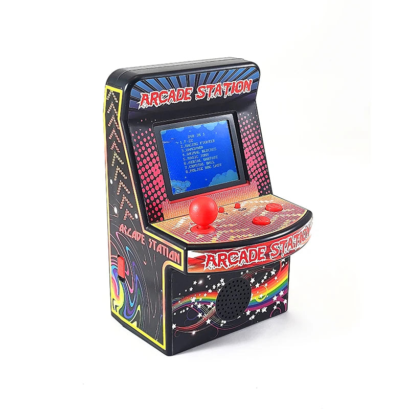 2.5"8Bit Mini Arcade Game Station Built-in 200/240 Games inside 2.5" LCD Screen Handheld game console