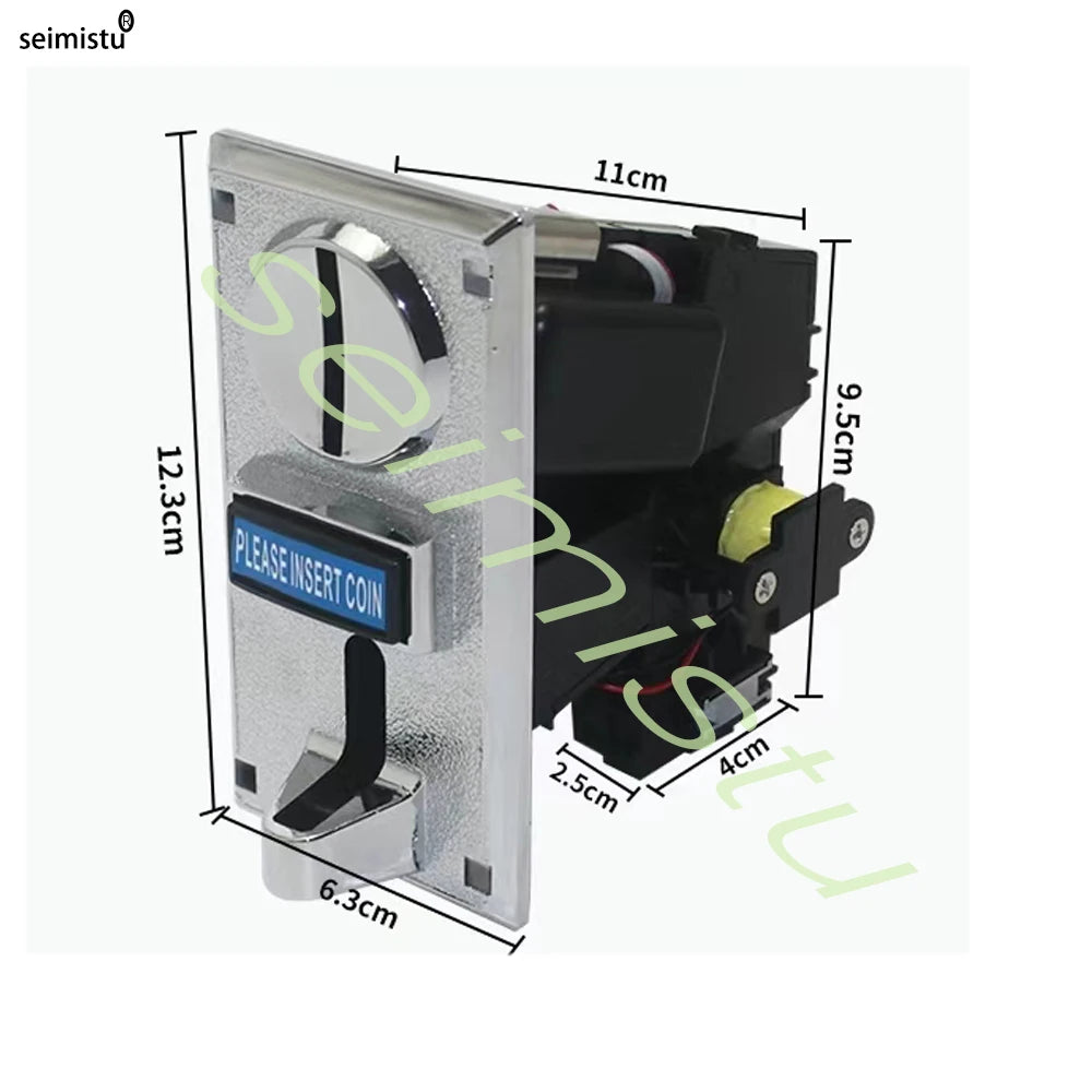 Multi-value coin acceptor Electronic Vending Machine Multi Coin Acceptor Selection Mechanism Arcade Game Ticket Roll Down 616