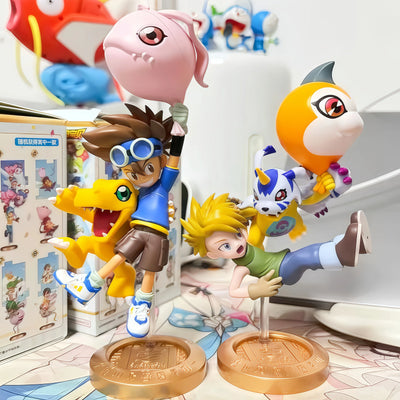 Original Bandai Digimon Balloon Adventure Blind Box 25th Anniversary Commemorative Childhood Trendy Toy Doll Handmade Gift