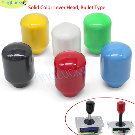 1pcs NOBI Head Bullet Stick Top Ball, Rocker Balltop for Knob Sanwa SEIMITSU Joystick Command Diy Neo Geo Arcade Coin Game Parts