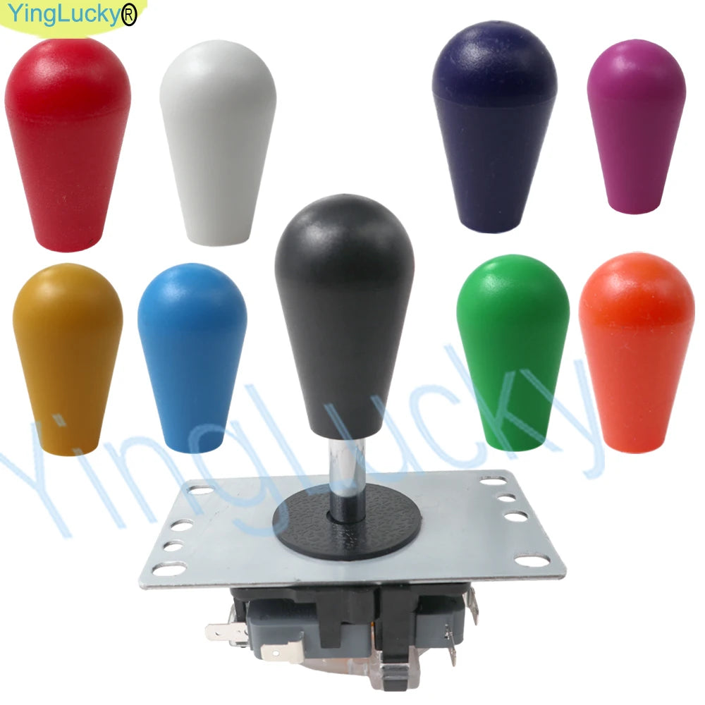 New Arrival Arcade joystick DIY Joystick Red Ball 4/8 Way Joystick Fighting Stick Parts for Game Arcade Hot Promot